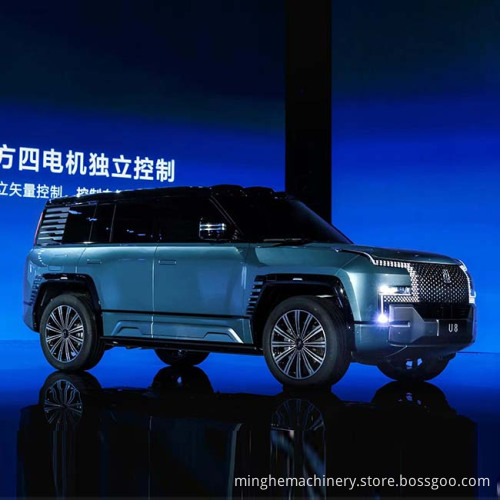 BYD looks up u8 amphibious overlord hybrid SUV super performance